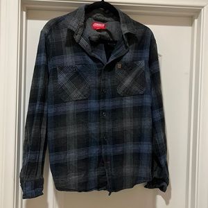 Coleman Button down shirt with chest pockets.